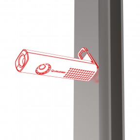 ZAKLAMP LED 600LM OPLAADB.  W5R WORK    LED LENSER