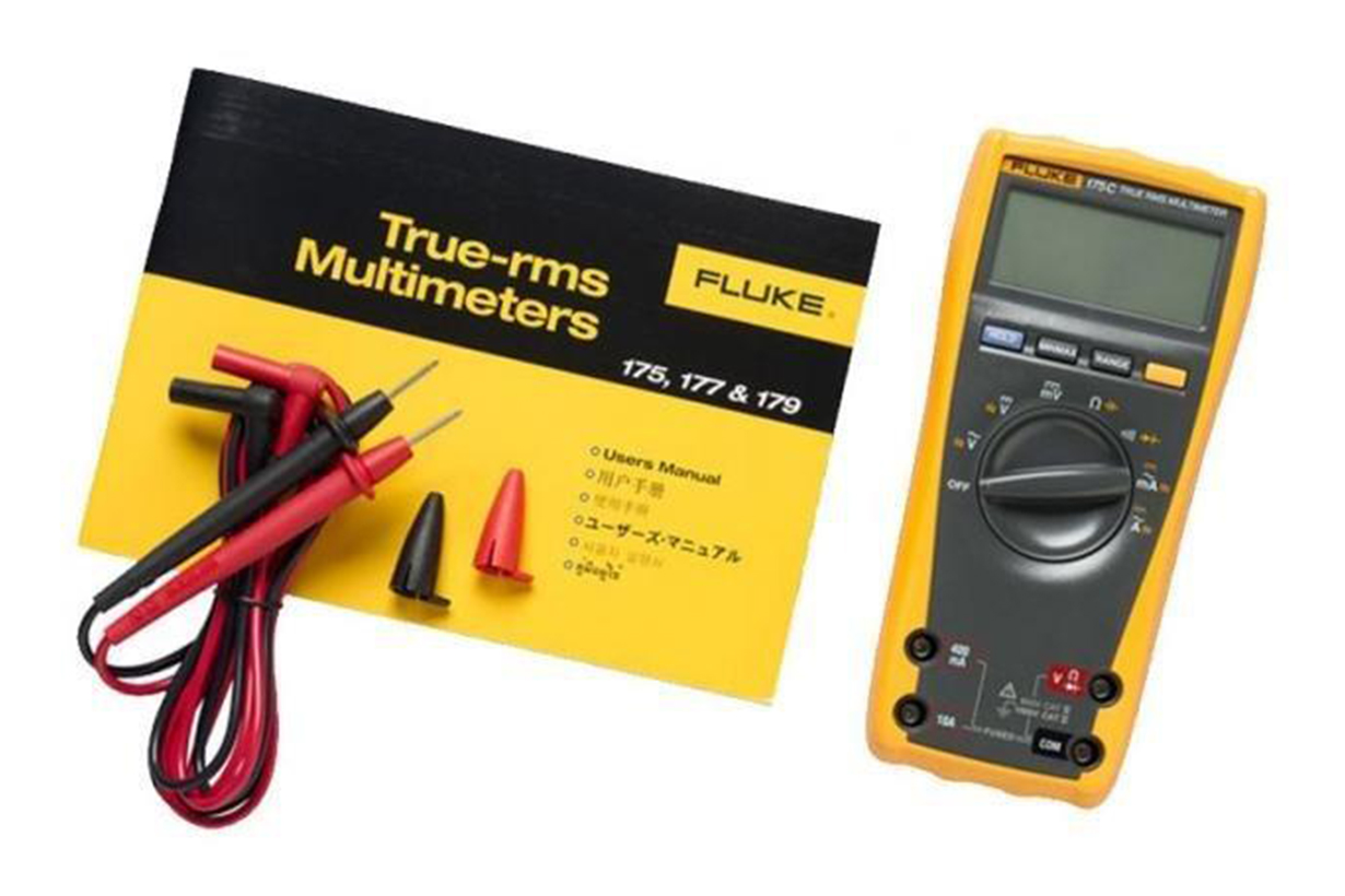MULTIMETER DIG.TRUE RMS     FLUKE-175 1X9V   FLUKE