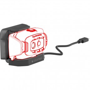 HOOFDLAMP 500LM-130M-2,5U   HF4R WORK  OPLAADB.LED